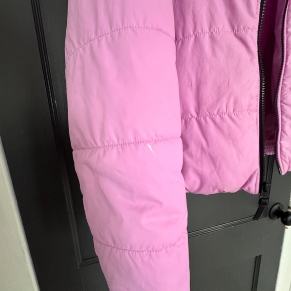 Nike Sportswear Women's Pink Hooded Full Zip Puffer Jacket - Picture 6 of 7